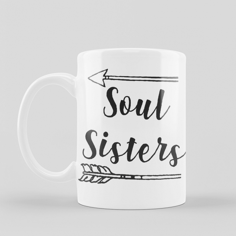 Pocillo Furas con diseño Soul Sisters