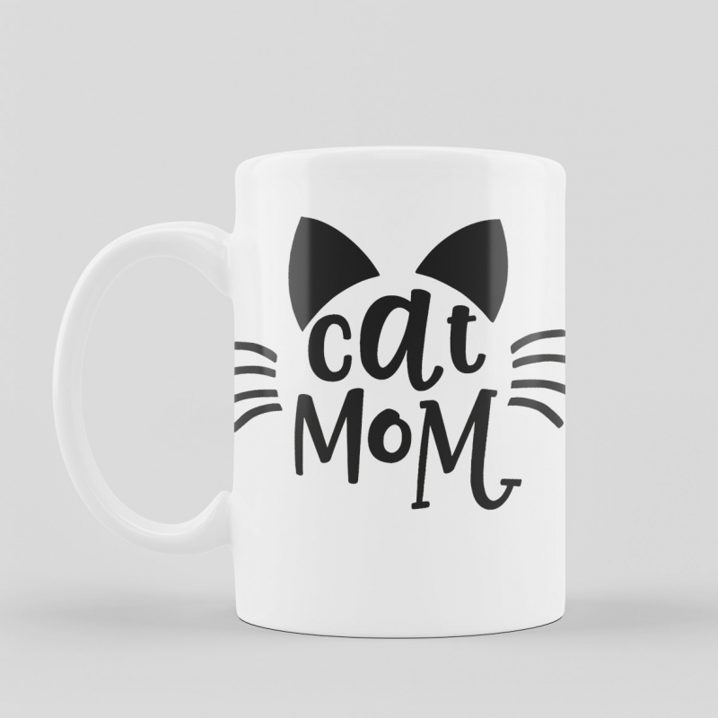 Pocillo Furas con diseño Cat Mom