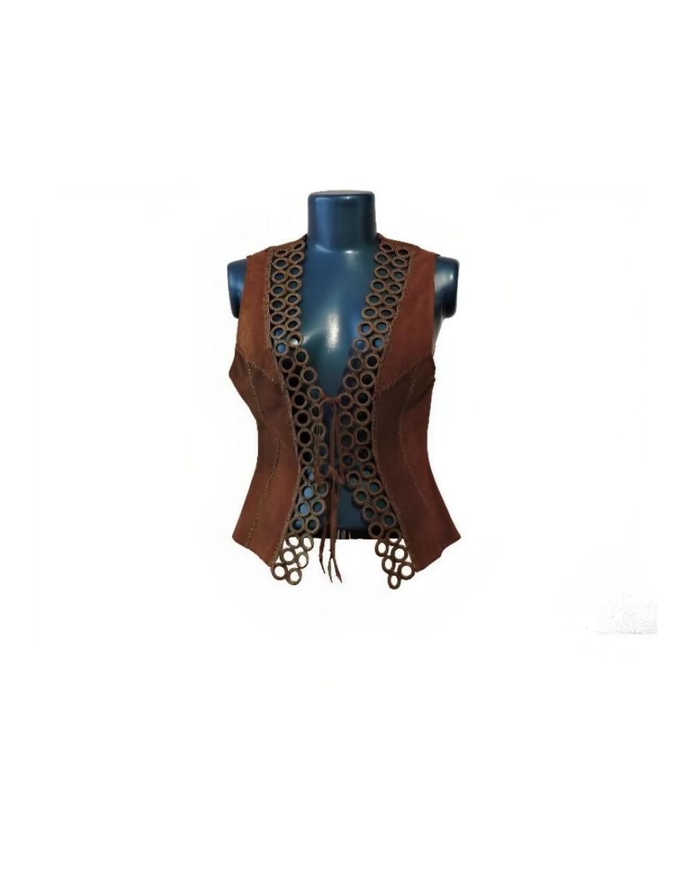 Chaleco artezanal de dama