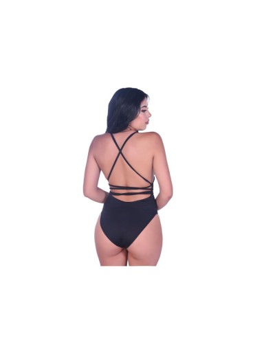 Enterizo doble faz vestido de baño reversible - raishen