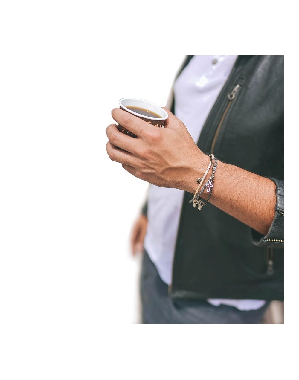 Pulsera sigue los pasos de jesús