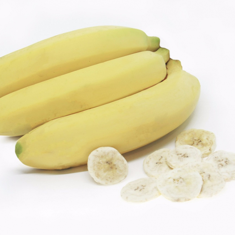 Banano liofilizado en rodajas  Kg