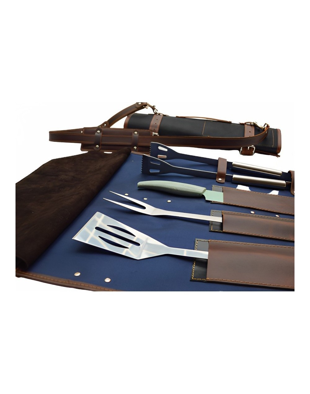 Estuche utensilios asados