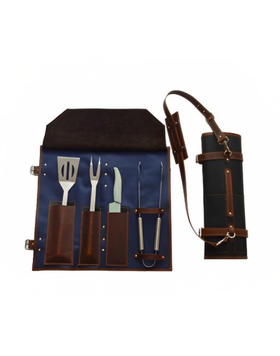 Estuche utensilios asados