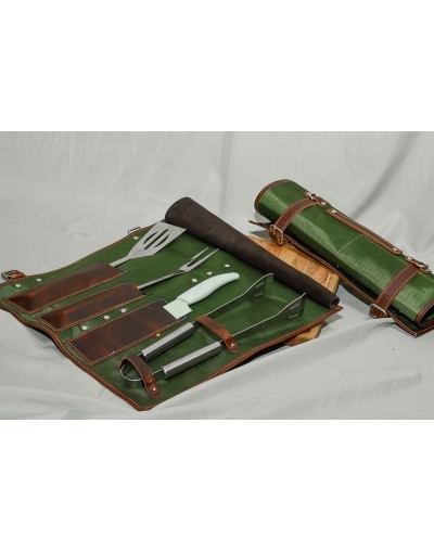 Estuche utensilios asados