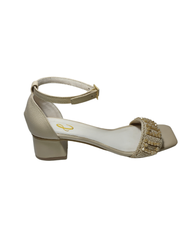 Sandalias Diamante en cuero