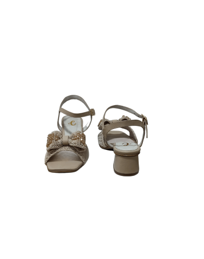 Sandalias Esmeralda en cuero