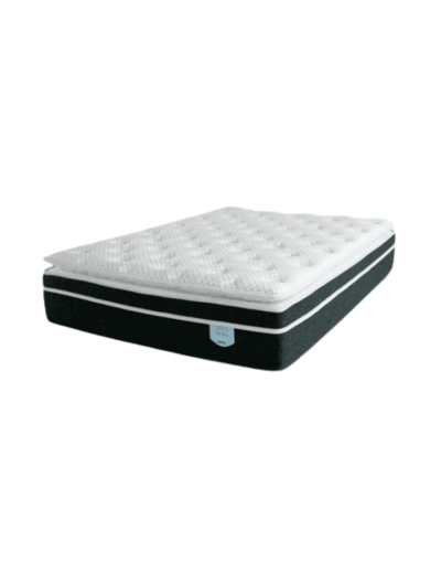 Combo base cama + cabecero + colchón star blue top plus doble