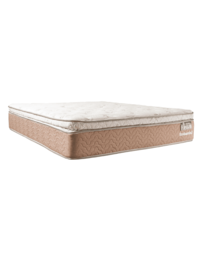 Combo base cama + cabecero + colchón firme pillow bambú doble