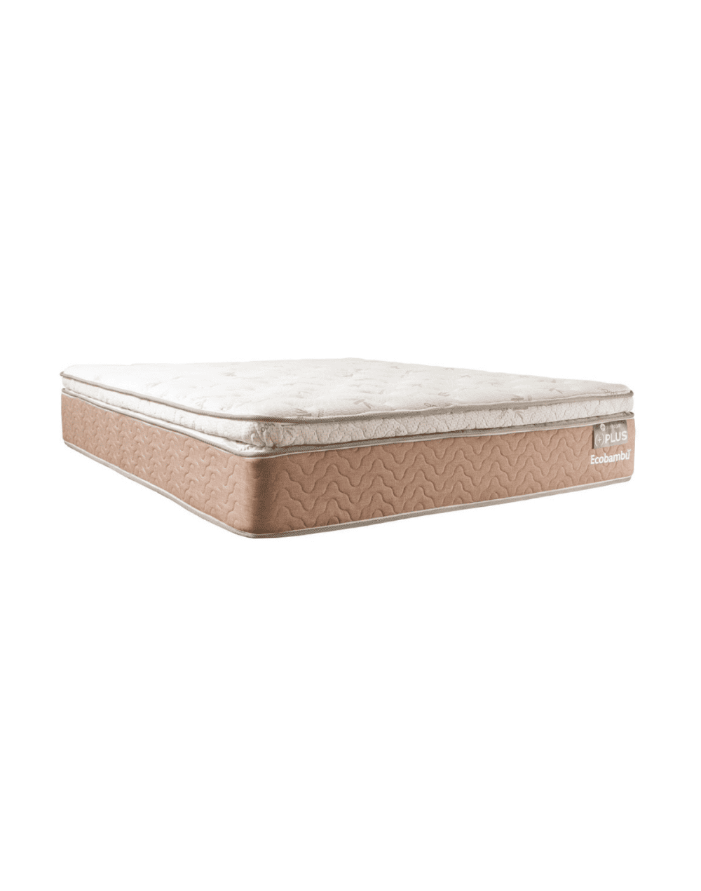 Combo base cama + cabecero + colchón firme pillow bambú doble