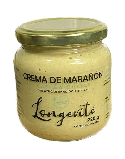Crema de nuez marañón longevite