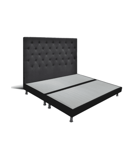 Combo base + cabecero + colchón sistema pocket vital doble