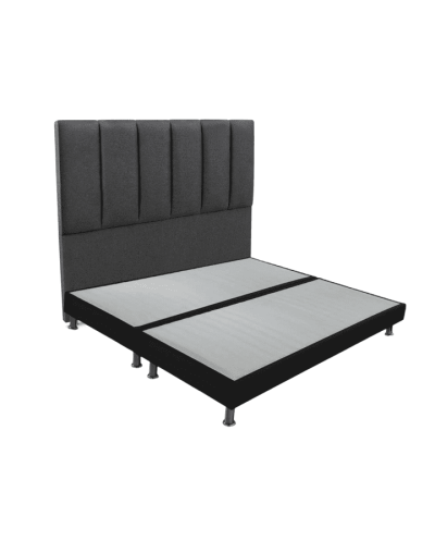 Combo base + cabecero + colchón sistema pocket vital doble