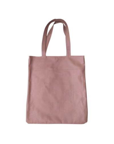 Bolso tipo shopper para compras con detalle bordado