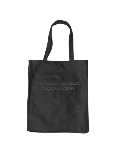 Bolso tipo shopper para compras con detalle bordado