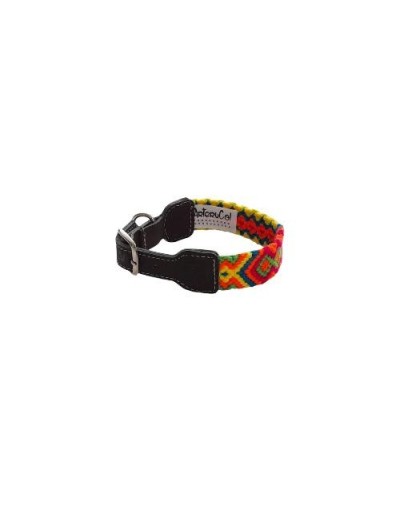 Collar en tejido wayuu talla s