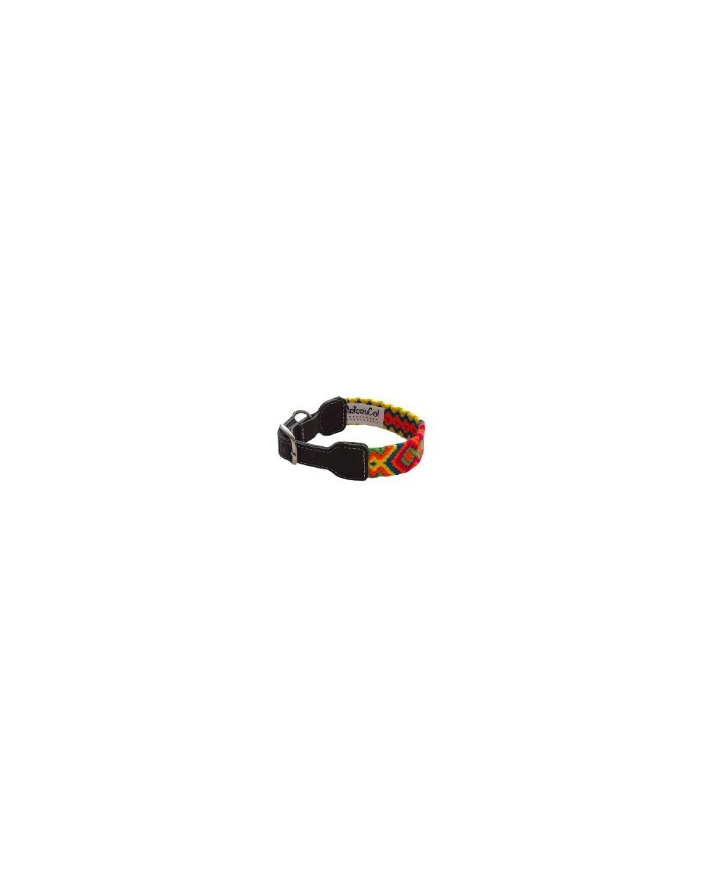 Collar en tejido wayuu talla s