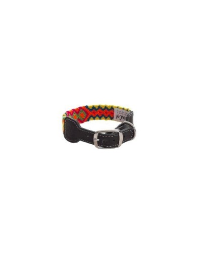 Collar en tejido wayuu talla s