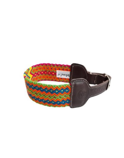 Collar en tejido wayuu talla l