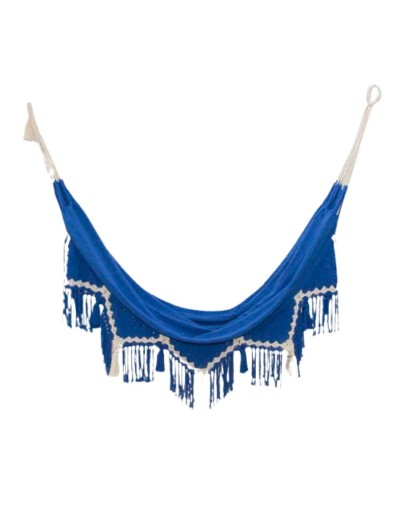 Hamaca con macramé