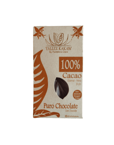 Barra chocolate 100% cacao