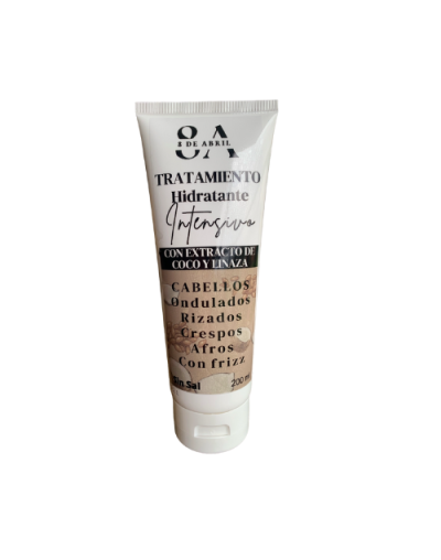 Tratamiento para cabellos crespos, ondulados, afros, con frizz.