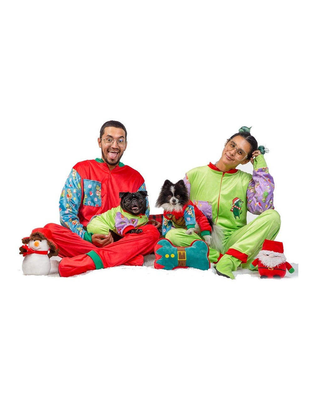 Pijamas mascota y humano