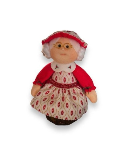 Balde navideño mamá noel