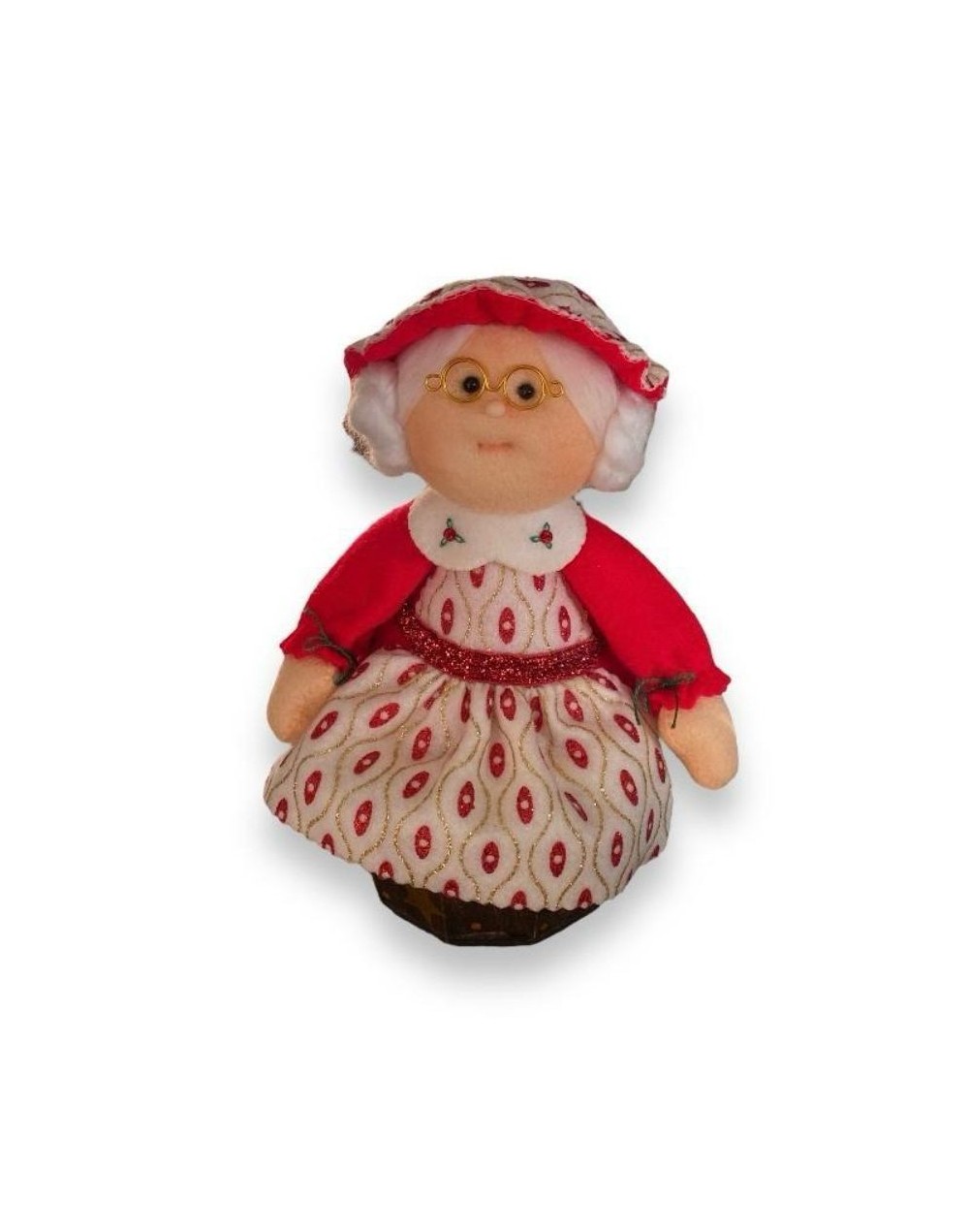 Balde navideño mamá noel