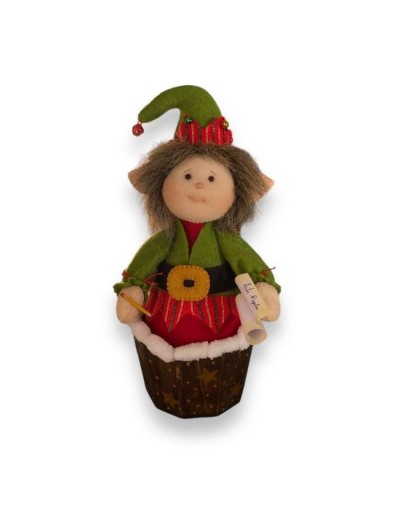 Balde navideño duende
