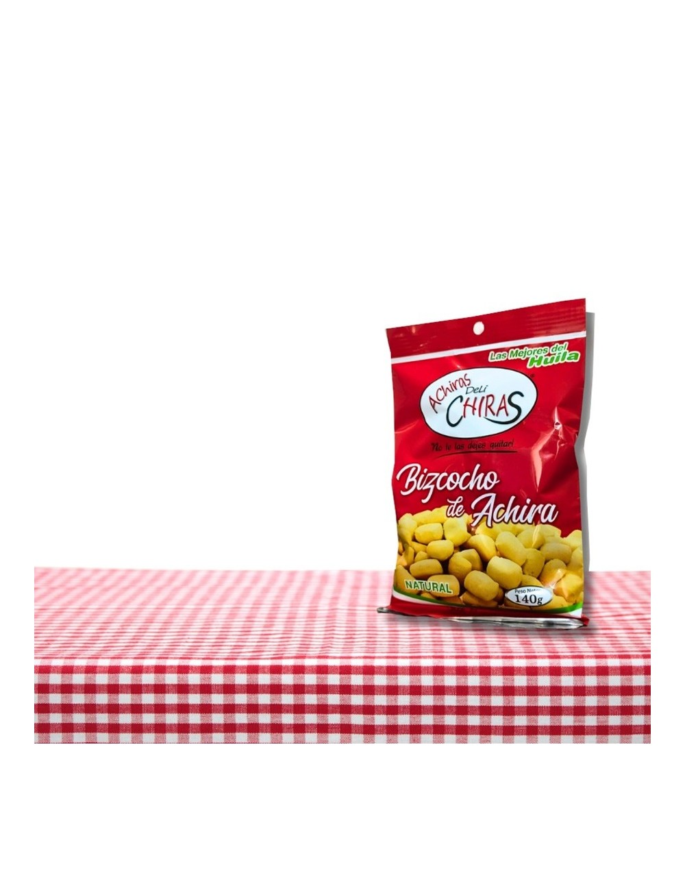 Paquete de achiras 140 g.