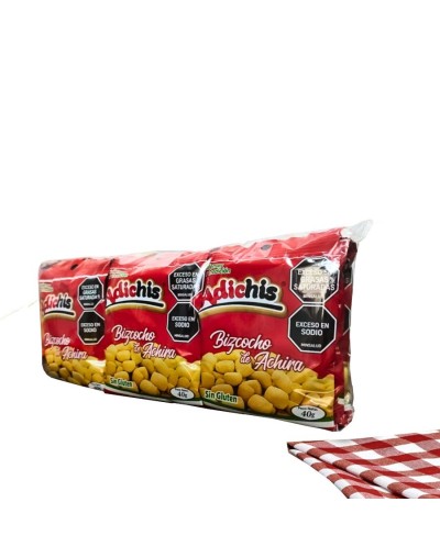Docena de achiras de 40 g.