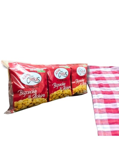 Docena de achiras de 25 g.