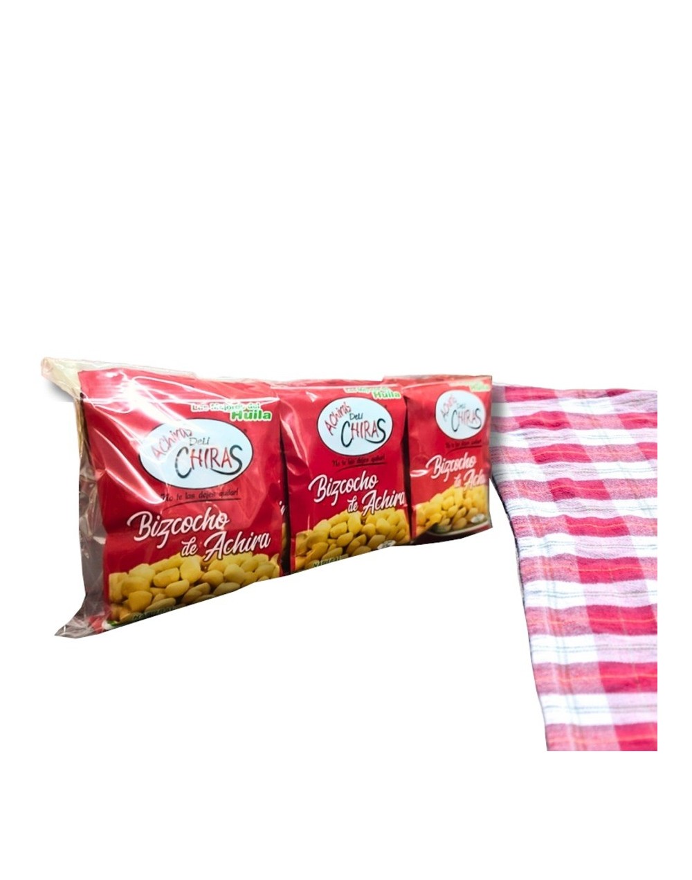 Docena de achiras de 25 g.