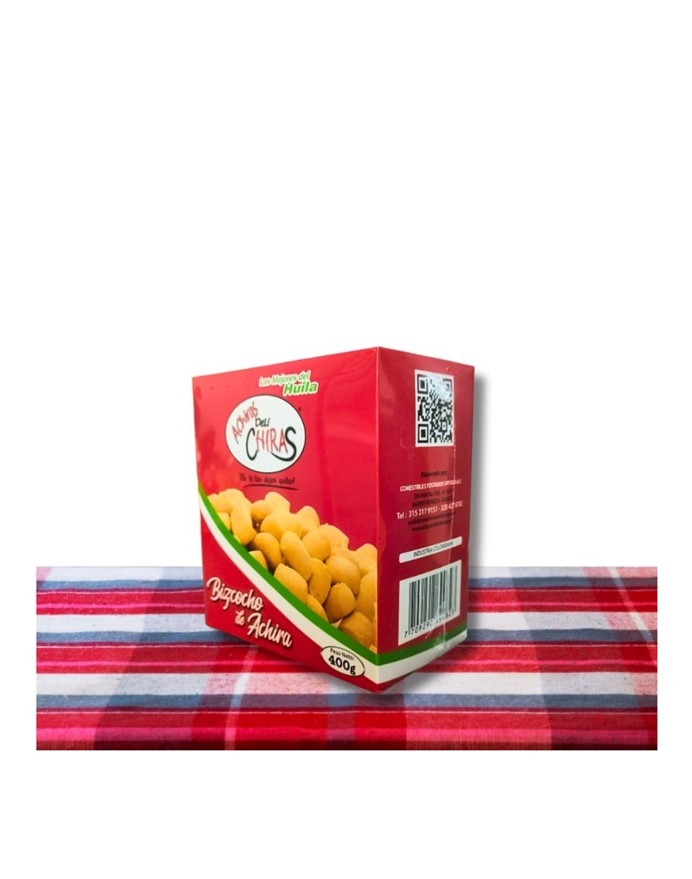 Caja achira 400 g.
