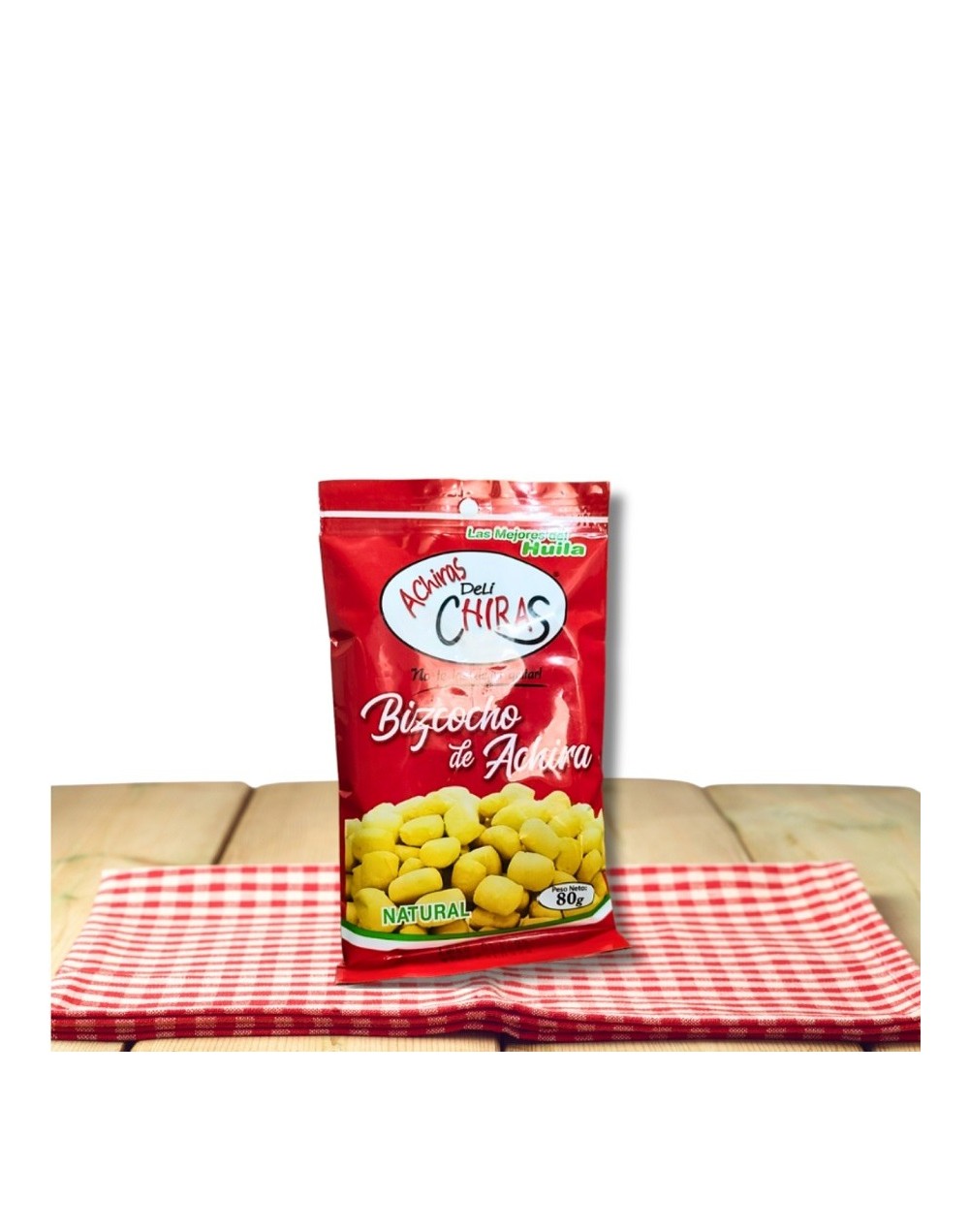 Achiras de 80 g.