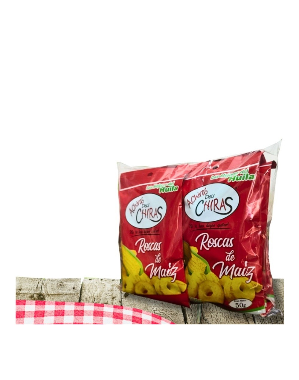 Six pack roscas de maíz x 50 g.