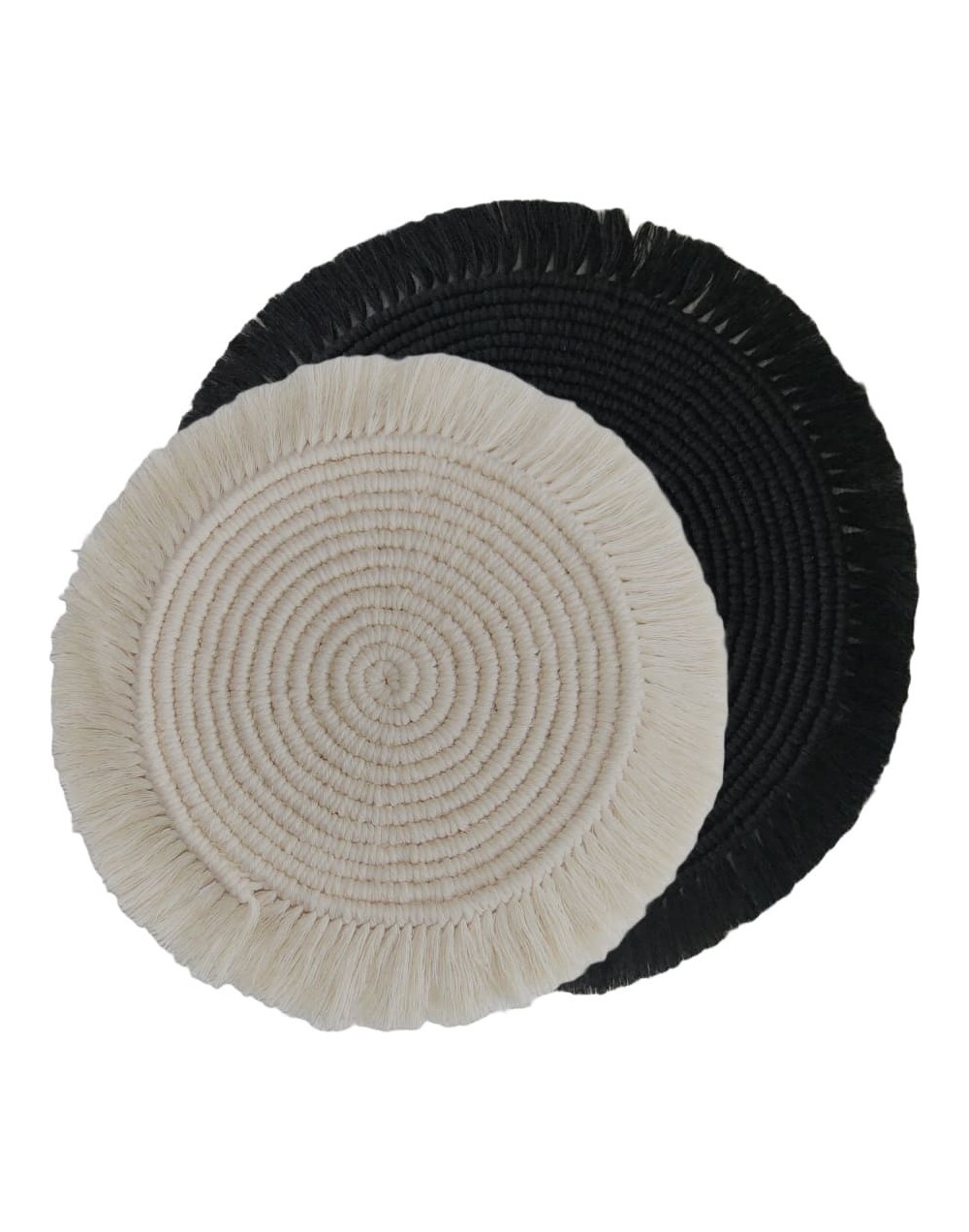 Individual en macrame 30 cm