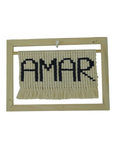 Cuadro macrame personalizado