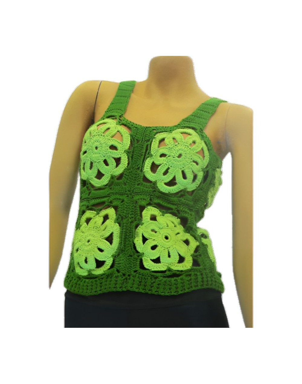 Blusa cuadros grandes