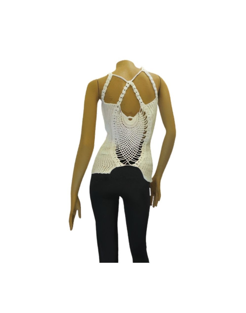 Blusa hoja espalda