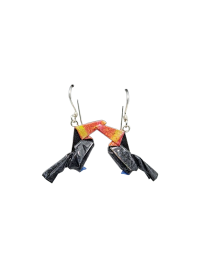 Aretes colgantes túcan