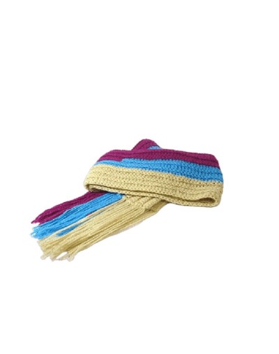 Bufanda tres colores