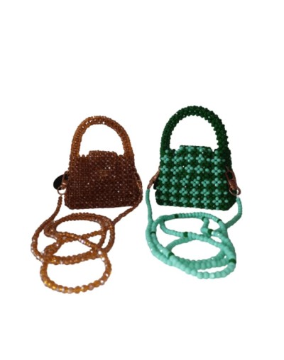 Bolso mini en cristal murano unicolor y bicolor