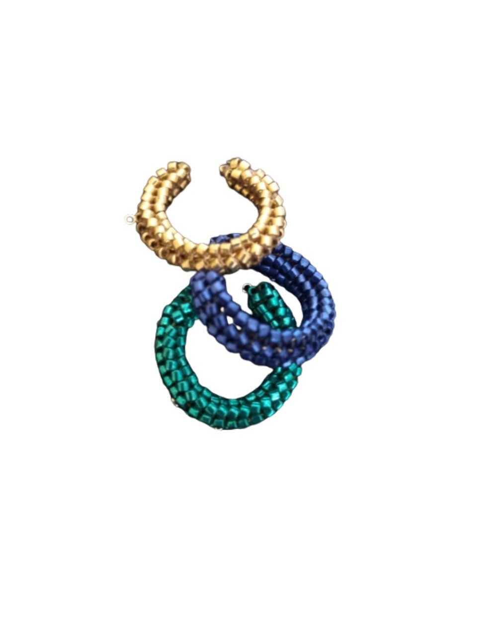 Ear cuff en mostacilla miyuki