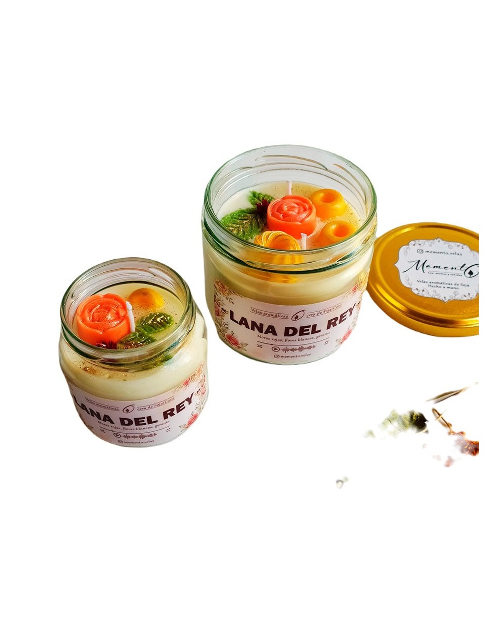 Vela lana del rey 170gr/330gr