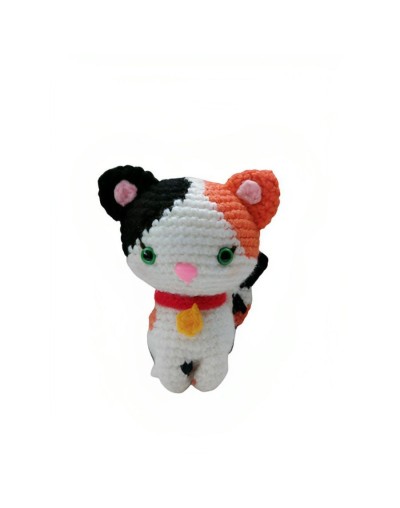 Peluche gato amigurumi