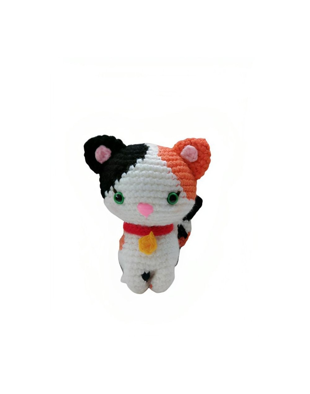 Peluche gato amigurumi