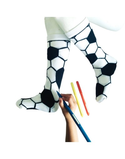 Calcetines coloreables futbol