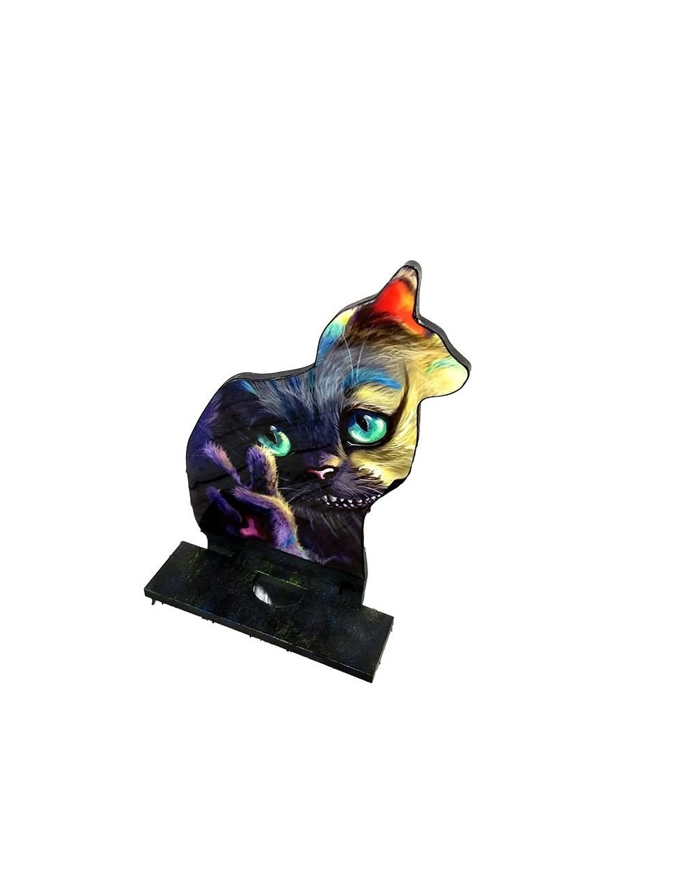 Base portacelular gato de cheshire